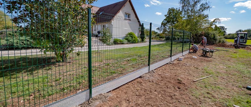 Pose de portail clôture de jardin Gétigné Sud Loire